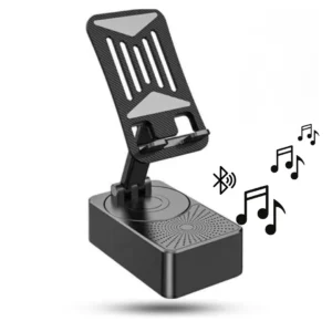 Speaker + mobile stand + powerbank = 3 in one