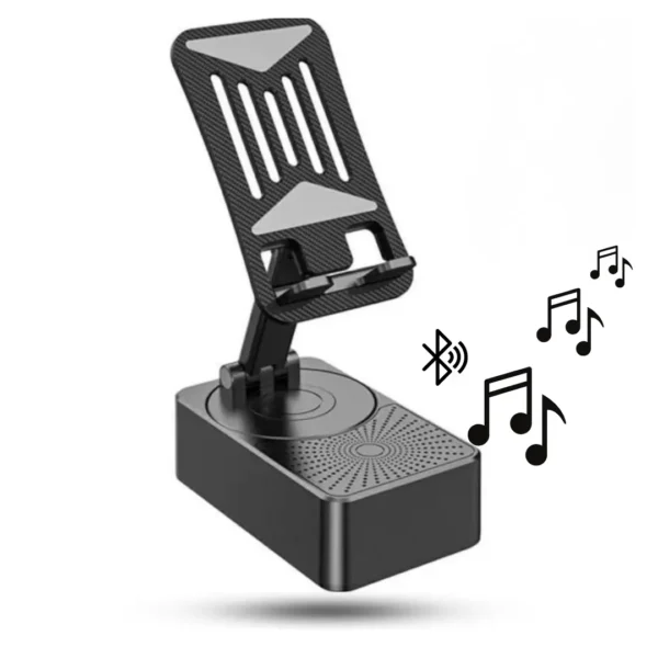 Speaker + mobile stand + powerbank = 3 in one