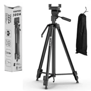 Tripod 380A For phone Camera Stand with phone holder