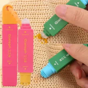 15ml portable stain remover pen with brush head for clothes